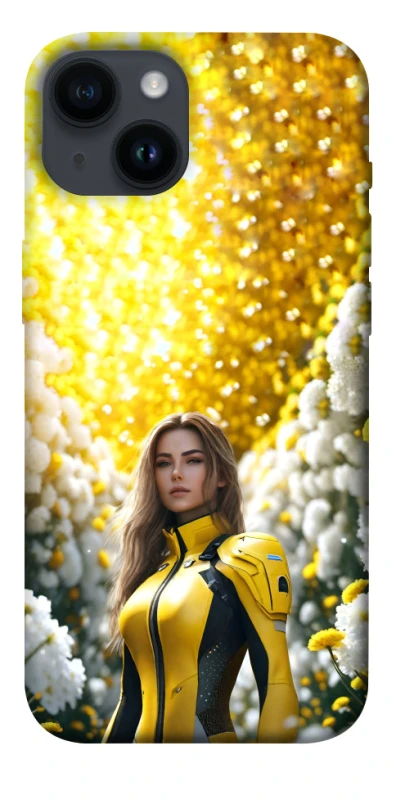 Чохол на Apple iPhone 14 (6.1") Cyber space girl ver.2 фото 1 з 1