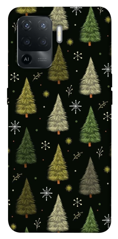 Чехол на Oppo Reno 5 Lite Новогодний v42 фото 1 из 1