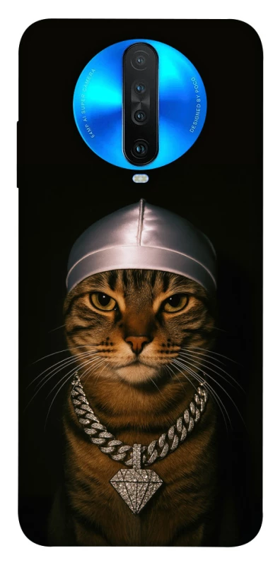 Чохол на Xiaomi Redmi K30 Cat in Bling фото 1 з 1