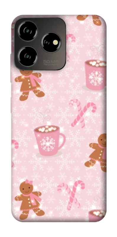 Чехол на ZTE Blade V50 Design 4G Новогодний v41 фото 1 из 1