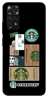 Чохол на Xiaomi Redmi Note 11 (Global) / Note 11S Starbucks coffee фото 1 з 1