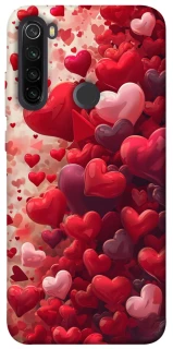 Чохол на Xiaomi Redmi Note 8T Many hearts фото 1 з 1