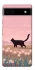 Чохол на Google Pixel 6a cat on a field фото 1 з 1