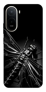 Чохол на Xiaomi Redmi A7 Pro 4G Black dragonfly фото 1 з 2
