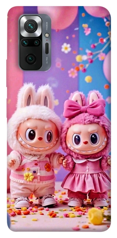 Чохол на Xiaomi Redmi Note 10 Pro Labubu twins ver.2 фото 1 з 1