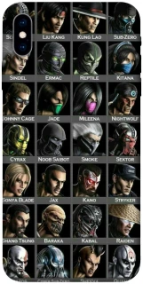 Чехол на Apple iPhone X (5.8") Mortal Kombat фото 1 из 1