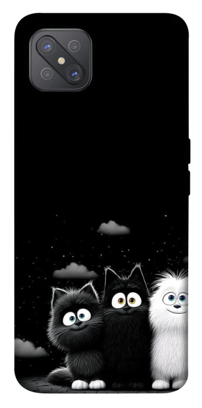 Чехол на Oppo A92s Three Cats фото 1 из 1