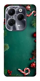 Чехол на Infinix Hot 40 Pro Новогодний v35 фото 1 из 1