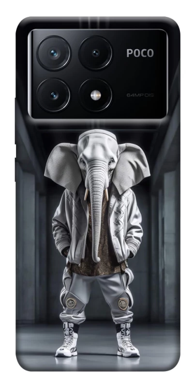 Чехол на Xiaomi Poco X6 Слон v2 фото 1 из 1