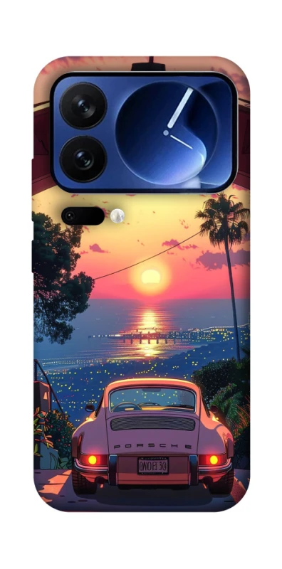 Чехол на Xiaomi 17 Pro Porsche at sunset фото 1 из 1