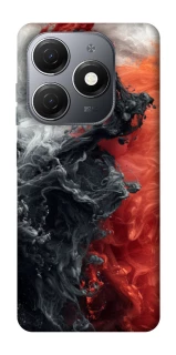 Чохол на TECNO Spark 20 Black and Red фото 1 з 1