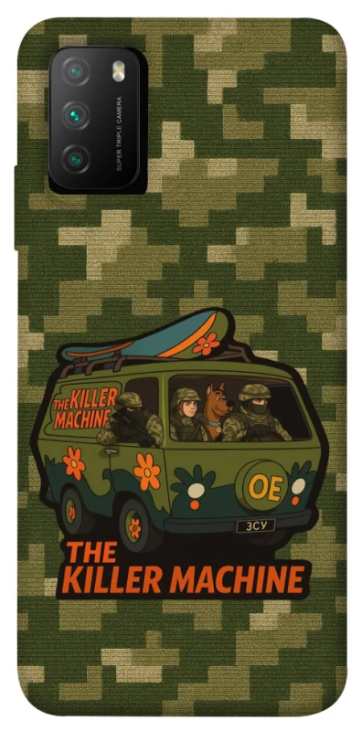 Чохол на Xiaomi Poco M3 Funny machine фото 1 з 1