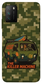 Чехол на Xiaomi Poco M3 Funny machine фото 1 из 1