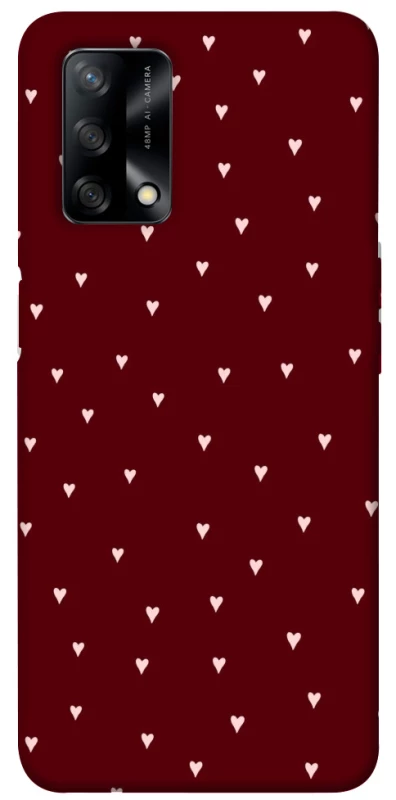 Чехол на Oppo A74 4G Smal hearts фото 1 из 1