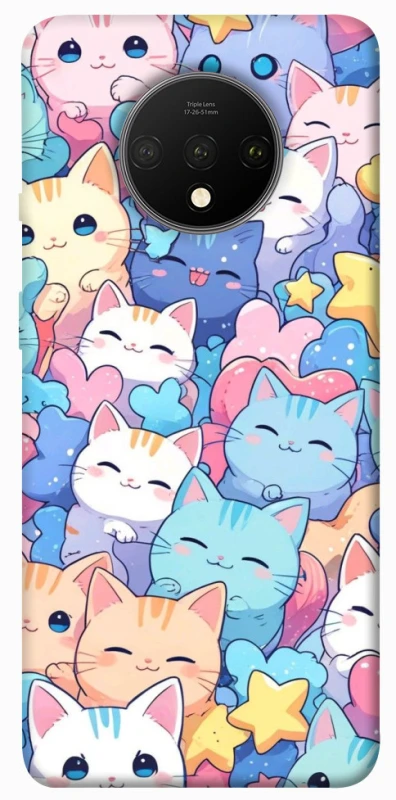 Чехол на OnePlus 7T Funny Kittens ver.3 фото 1 из 1