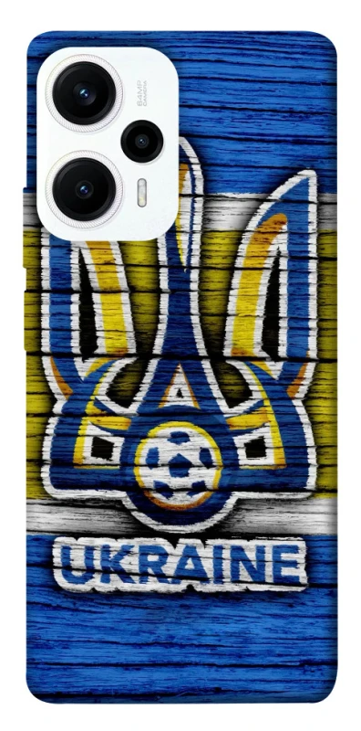 Чехол на Xiaomi Poco F5 / Note 12 Turbo UA-Football ver.1 фото 1 из 1
