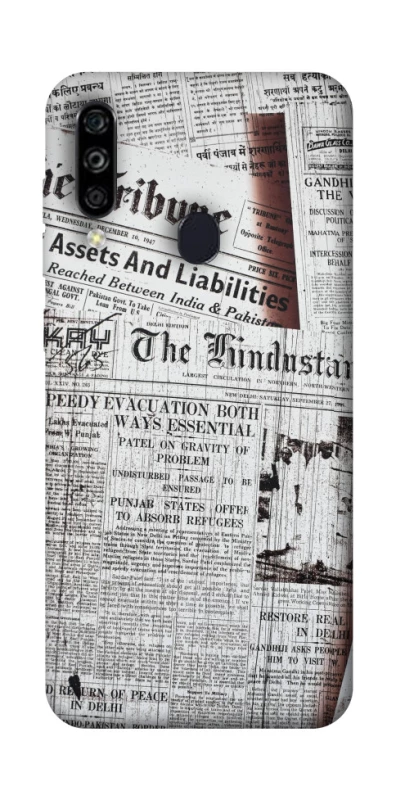 Чехол на ZTE Blade A7 (2020) Газеты фото 1 из 1