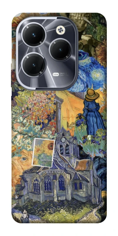 Чохол на Infinix Hot 40 Van Gogh collage фото 1 з 1