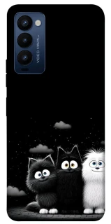 Чохол на TECNO Camon 18 Three Cats фото 1 з 1