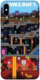 Чохол на Apple iPhone X (5.8") Minecraft фото 1 з 1