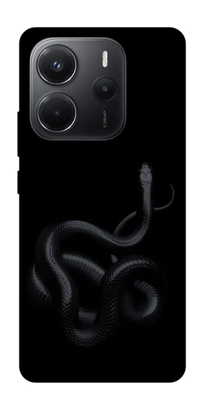 Чохол на Xiaomi Redmi Note 14 4G (Int. version) Black snake фото 1 з 1