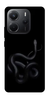 Чохол на Xiaomi Redmi Note 14 4G (Int. version) Black snake фото 1 з 1