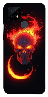 Чехол на Realme C21 Blood Skull фото 1 из 1
