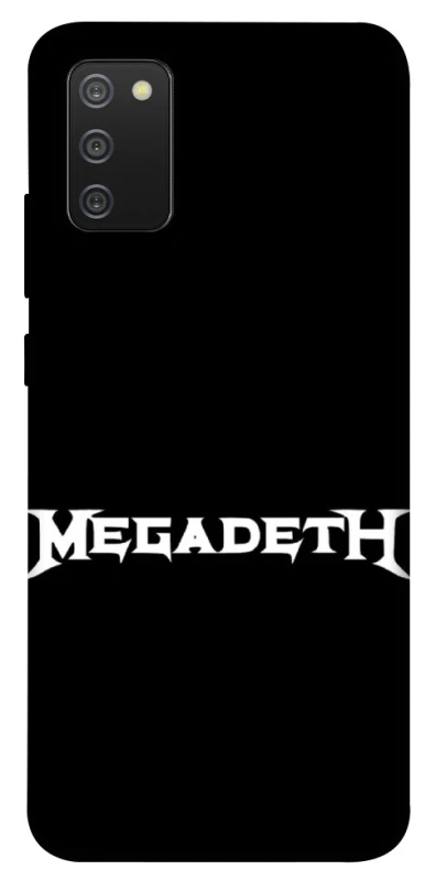 Чехол на Samsung Galaxy A02s Megadeth logo фото 1 Чехол на Samsung Galaxy A02s Megadeth logo фото 1 из 1