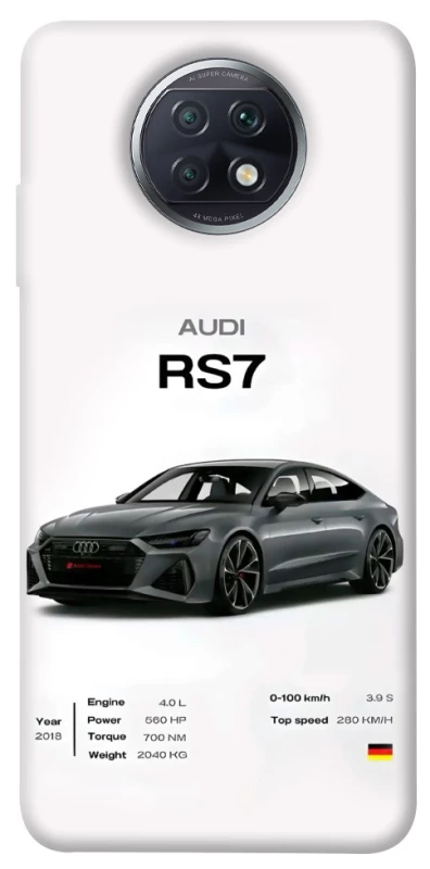 Чохол на Xiaomi Redmi Note 9 5G / Note 9T Audi RS7 фото 1 з 1