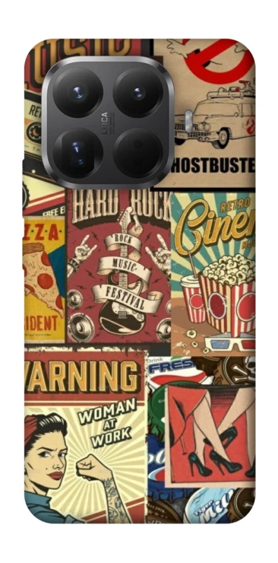 Чохол на Xiaomi 15T Pro Retro collage ver.2 фото 1 з 1