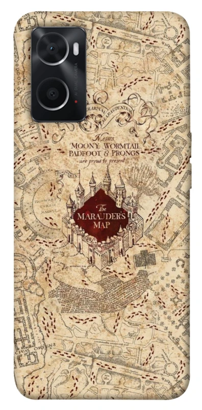 Чохол на Oppo A76 4G Harry Potter Marauder's Map фото 1 з 1