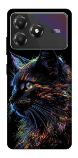 Чохол на ZTE Blade A36 Чорний кіт фото 1 з 1