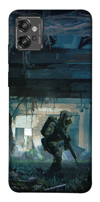 Чохол на Motorola Moto G32 Сталкер v7 фото 1 з 1