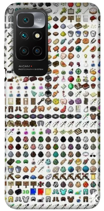 Чохол на Xiaomi Redmi 10 Minecraft v2 фото 1 з 1