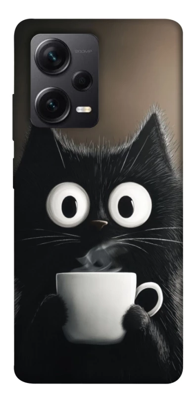 Чехол на Xiaomi Redmi Note 12 Pro+ 5G morning cat фото 1 из 1