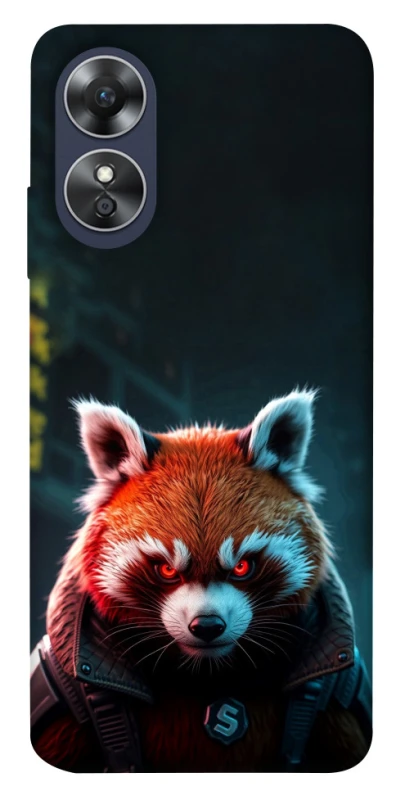 Чехол на Oppo A17 Cyber Red Panda фото 1 из 1