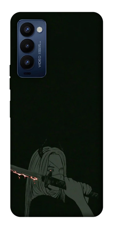 Чохол на TECNO Camon 18 Pro Людина-бензопила фото 1 з 1