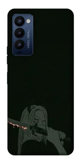 Чохол на TECNO Camon 18 Pro Людина-бензопила фото 1 з 1