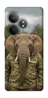 Чехол на Realme GT Neo 6 SE Слон защитник фото 1 из 1