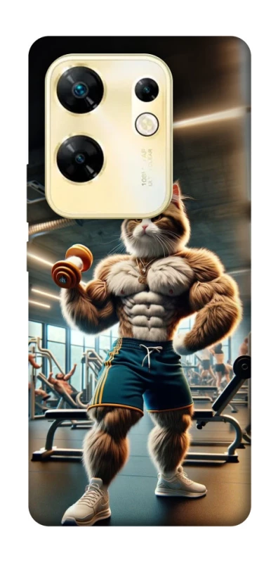Чехол на Infinix Zero 30 4G Качок кот фото 1 из 1