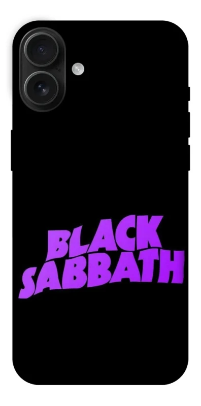 Чехол на Apple iPhone 16 Plus Black Sabbath logo ver.1 фото 1 из 1