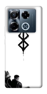 Чехол на Infinix Note 40 Pro 4G berserk white фото 1 из 1