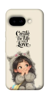 Чехол на Google Pixel 9a Create the life you love фото 1 Чехол на Google Pixel 9a Create the life you love фото 1 из 1