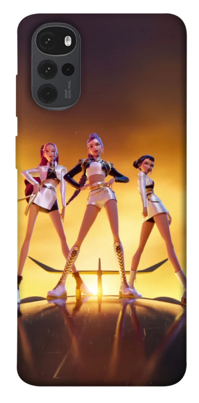 Чехол на Motorola Moto G22 K-Pop Demon Hunters ver.2 фото 1 из 1
