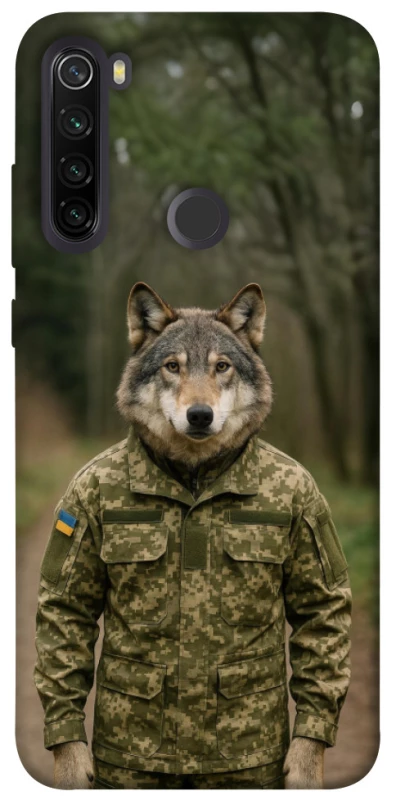 Чохол на Xiaomi Redmi Note 8T Вовк захисник фото 1 з 1