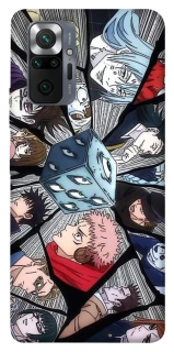 Чехол на Xiaomi Redmi Note 10 Pro jujutsu kaisen v4 фото 1 из 1