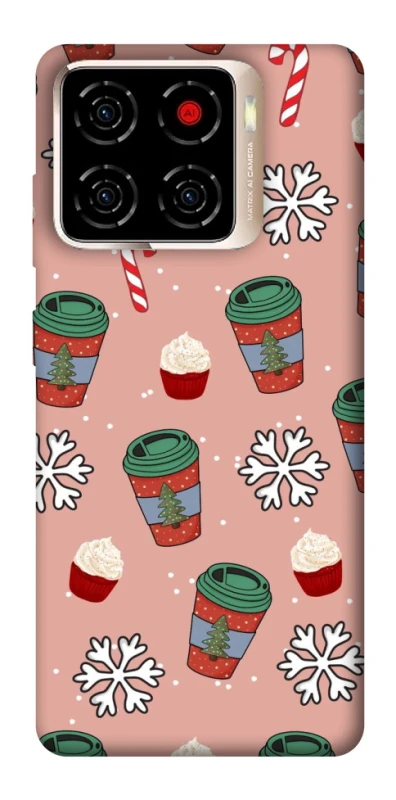 Чехол на ZTE Blade A56 Новогодний v38 фото 1 из 1