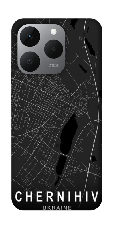 Чохол на Realme 15T Chernihiv map фото 1 з 1