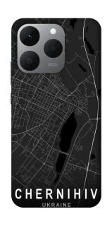 Чехол на Realme 15T Chernihiv map фото 1 из 1