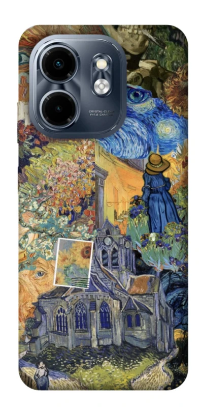 Чехол на Infinix Smart 9 4G / Hot 50i Van Gogh collage фото 1 из 1